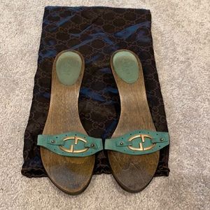 Gucci sandal heels